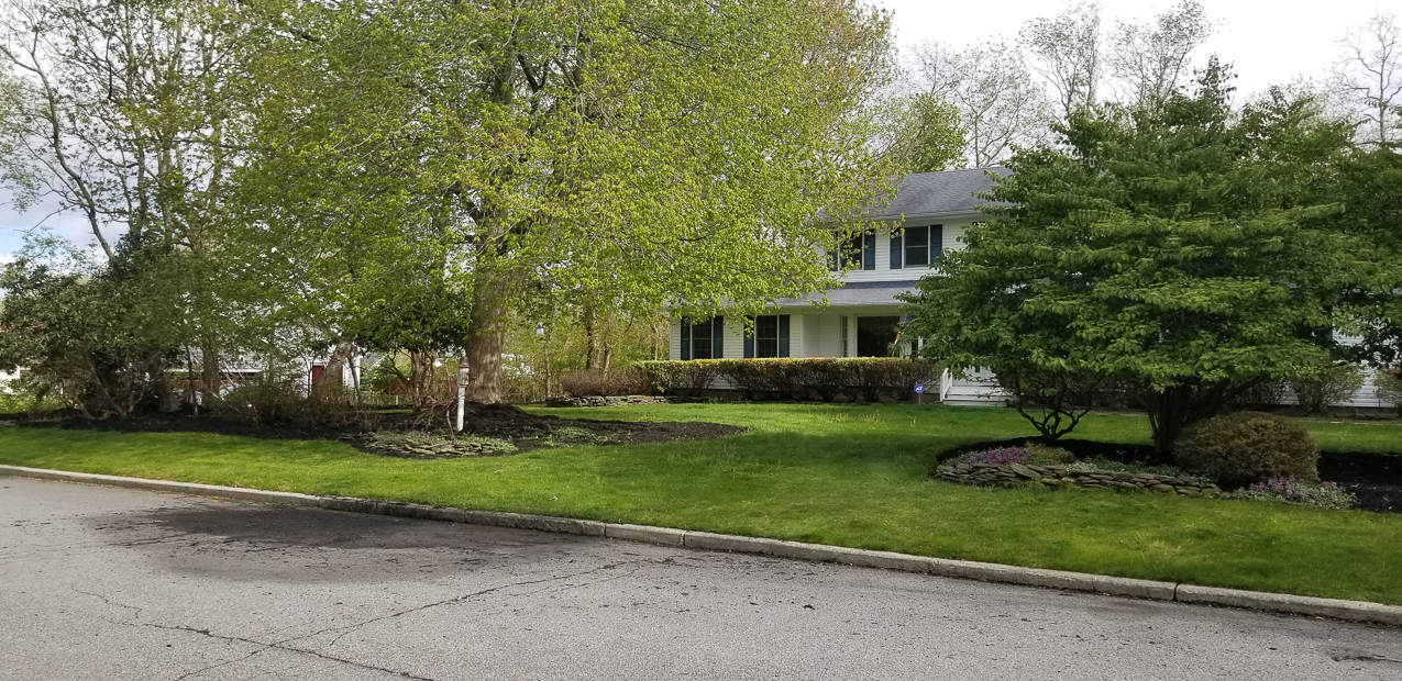 Mulch Project  ~~  nearing the end.......