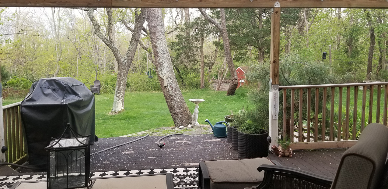 May snow squal - freaky  ~~  