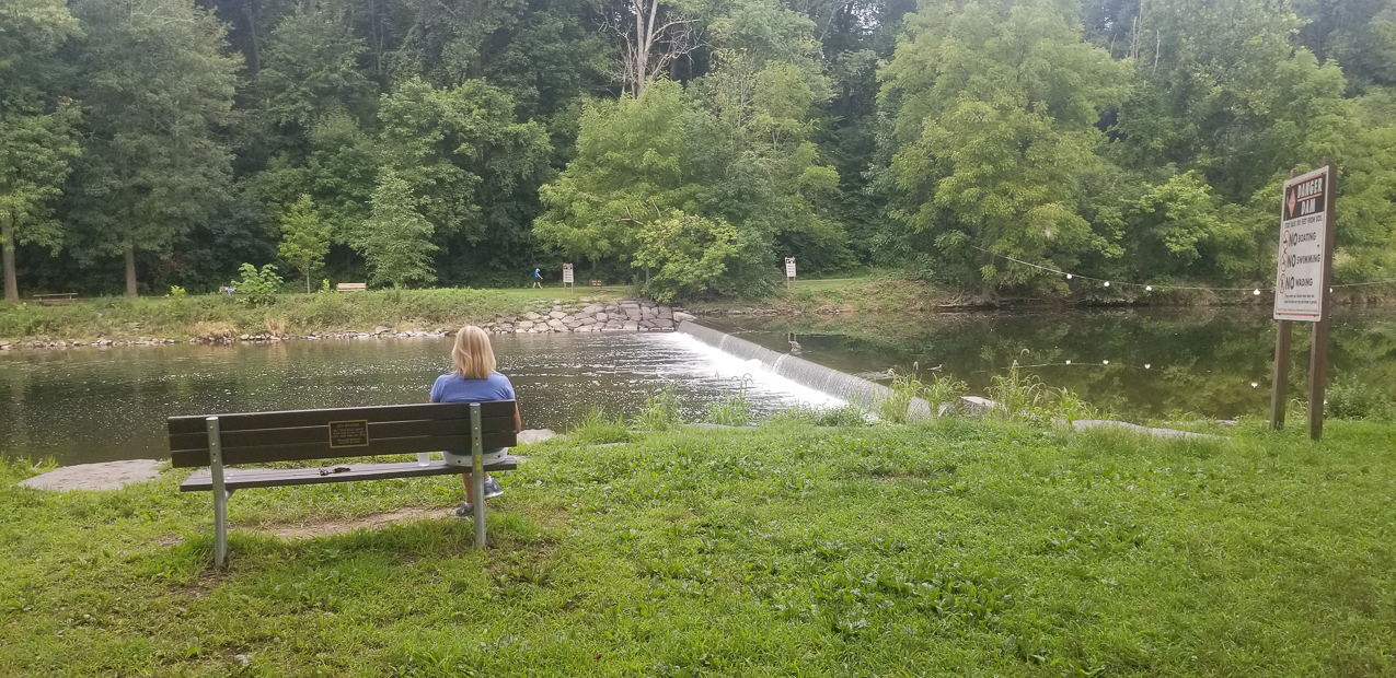 Trip to PA for Mac and Dan NG with Dot and Bill  ~~  Tyler Park walk with Gret.