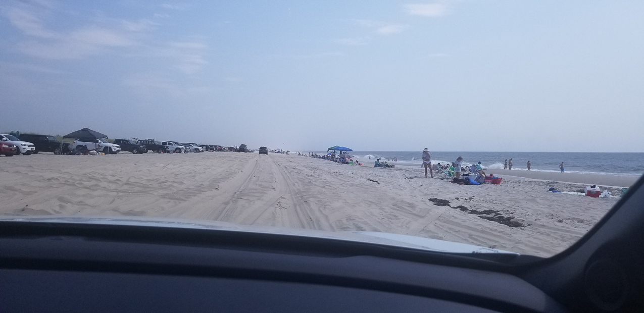 A day driving on the beach at Fire Island  ~~  