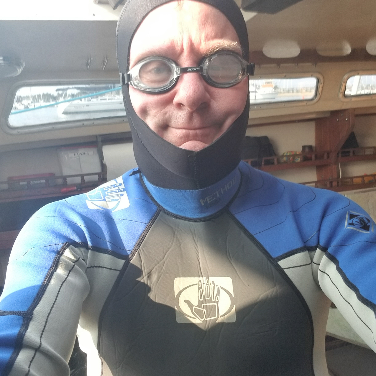 The Krill are intense. gotta wear a wet suit and hood.  ~~  