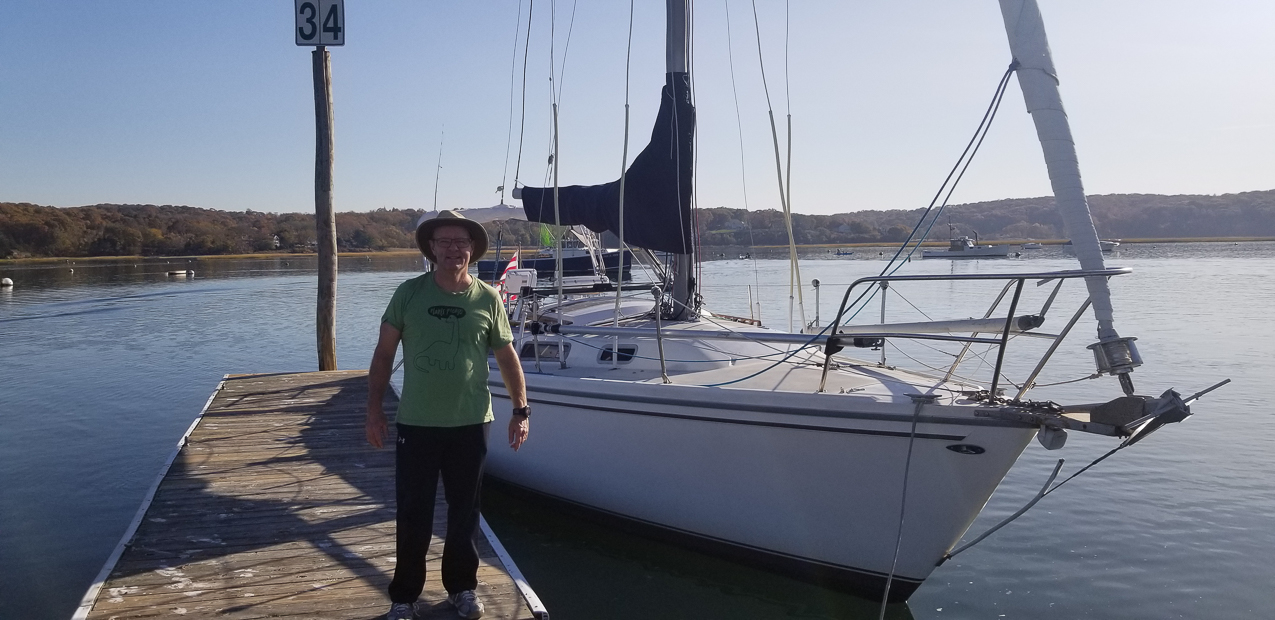 November 7th warm day fishing and sail with Gretchen  ~~  