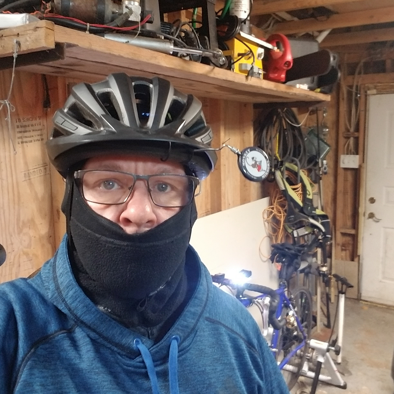 Cold day out biking  ~~  