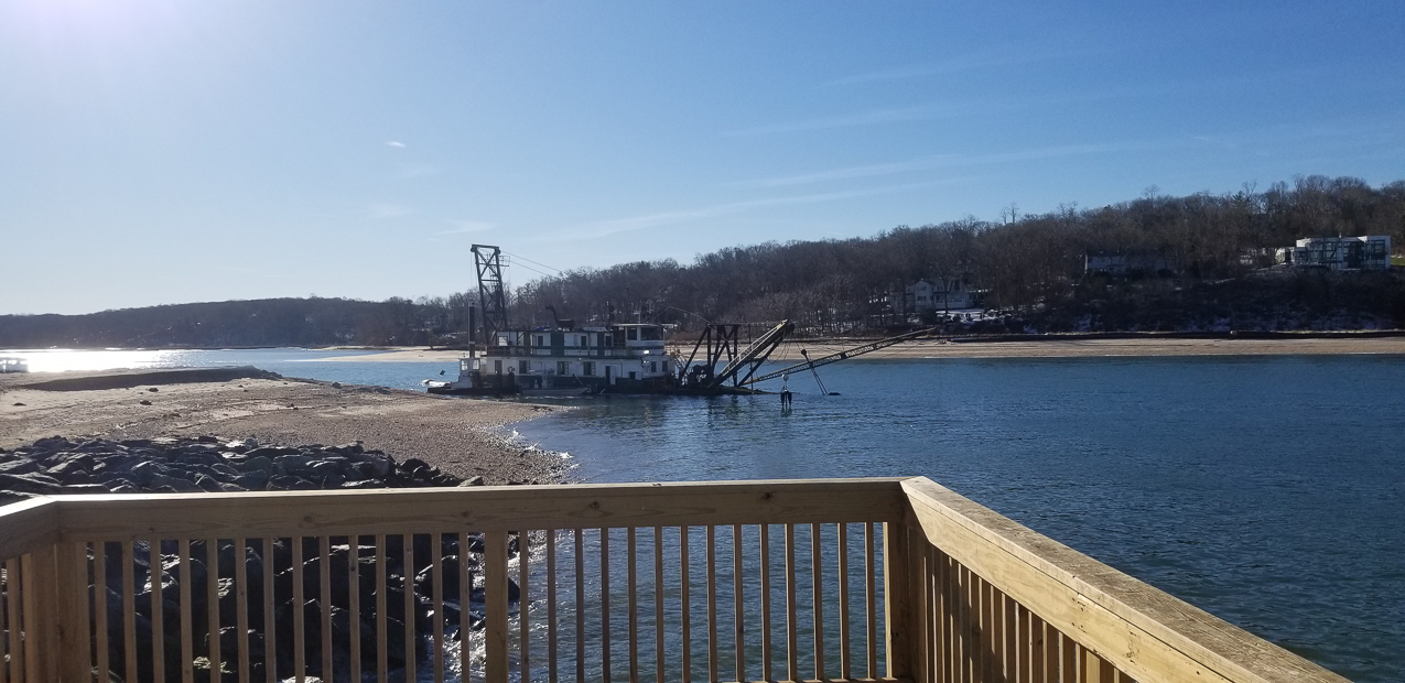 Dreging Mt. Sinai Harbor after 9 years  ~~  