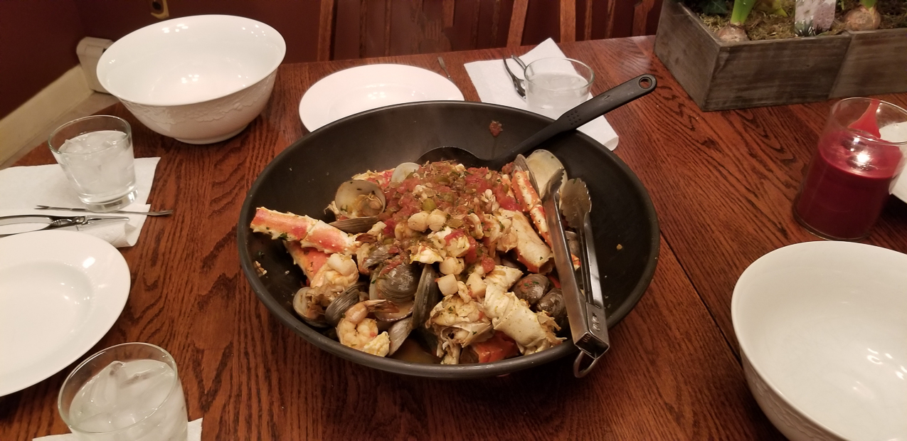 awesome steam seafood bowl by Gret for Christmas  ~~  