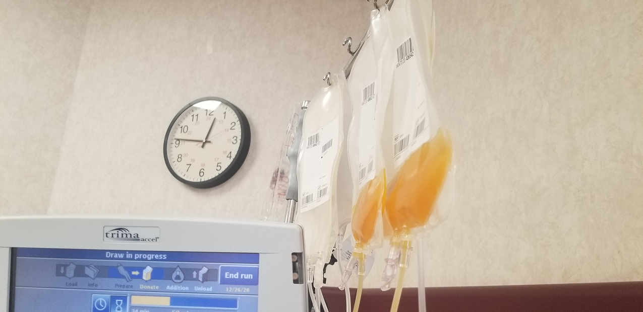 Giving Platelets  ~~  check out my plasma platlet clarity