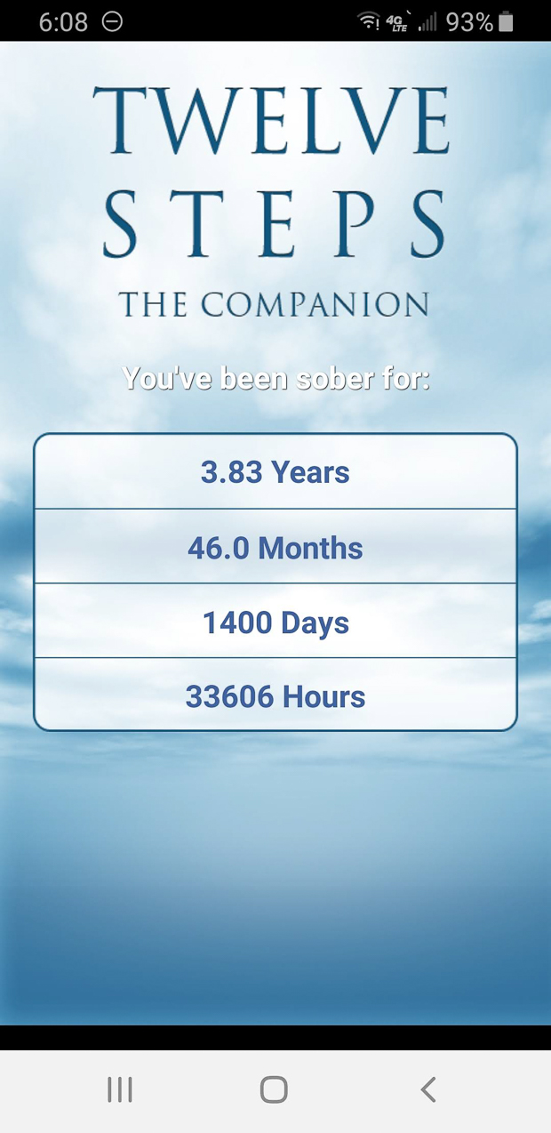 AA Anniversary during COVID 1,400 days.  ~~  