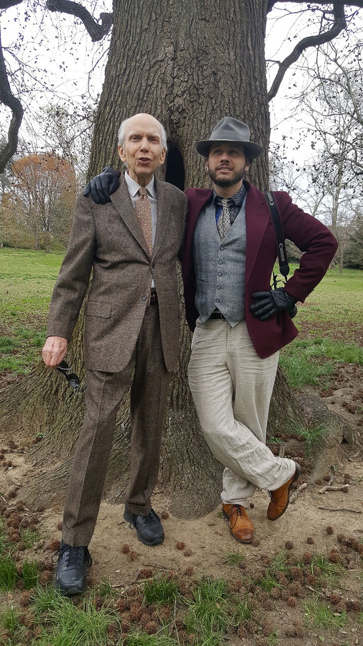 Uncle Chuck and Brook 2020 Easter  ~~  