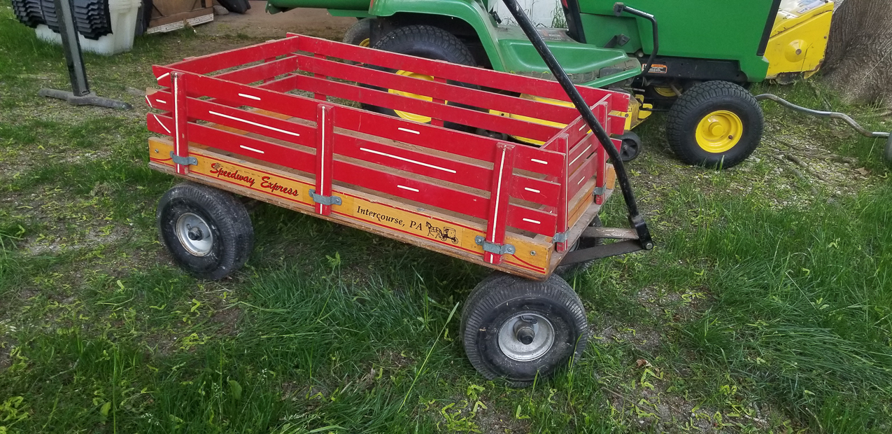 Amish Wagon from 1994 gave away in 2021  ~~  
