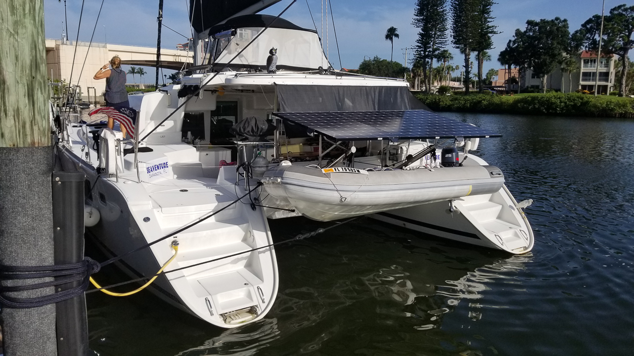 Venice Harbor for the 4th with classmate Tucker and GF Betsy.  ~~  