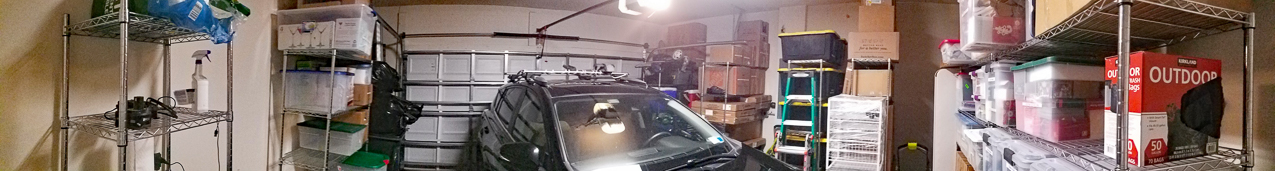 moving in and getting organized  ~~  Re did the entire garage ---  more stuff.