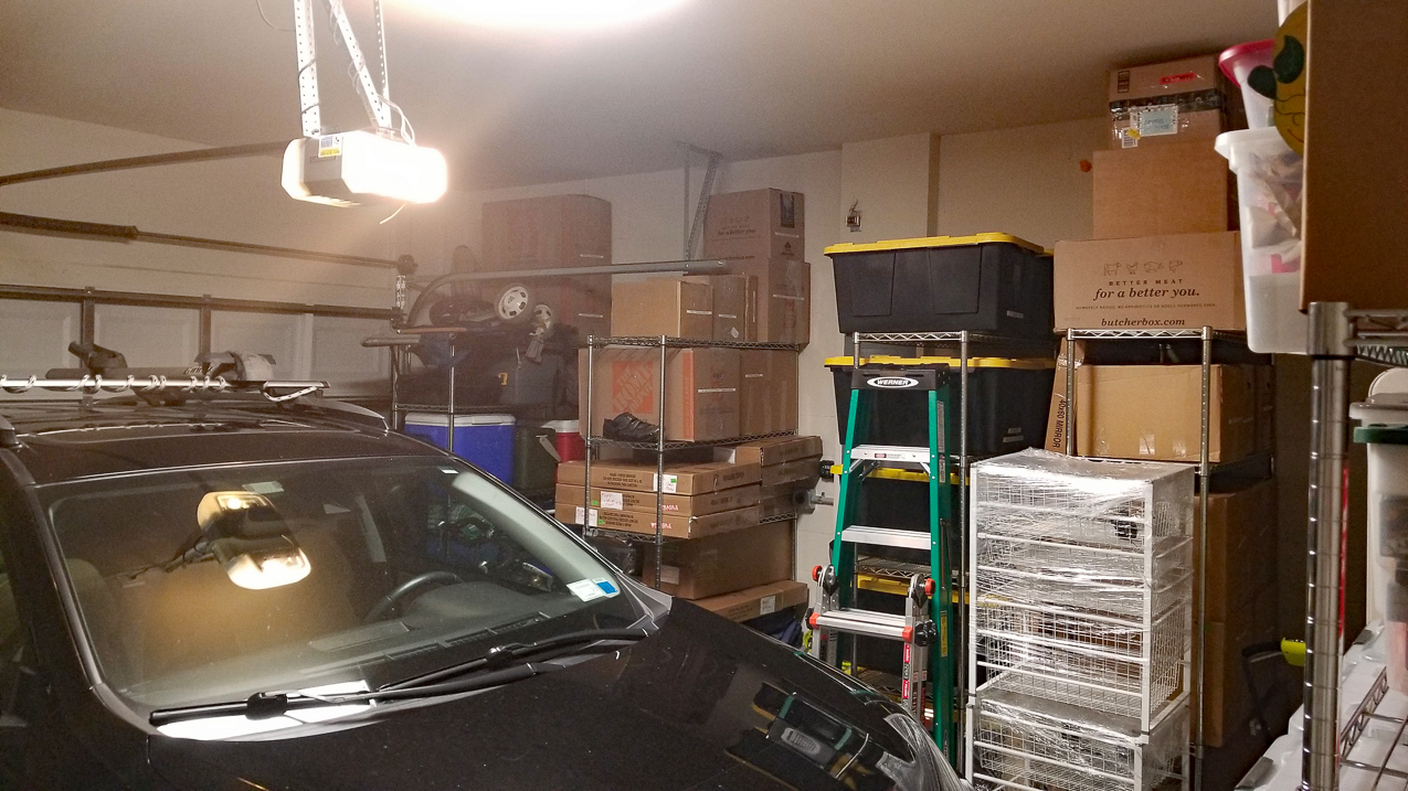 moving in and getting organized  ~~  Re did the entire garage ---  more stuff.