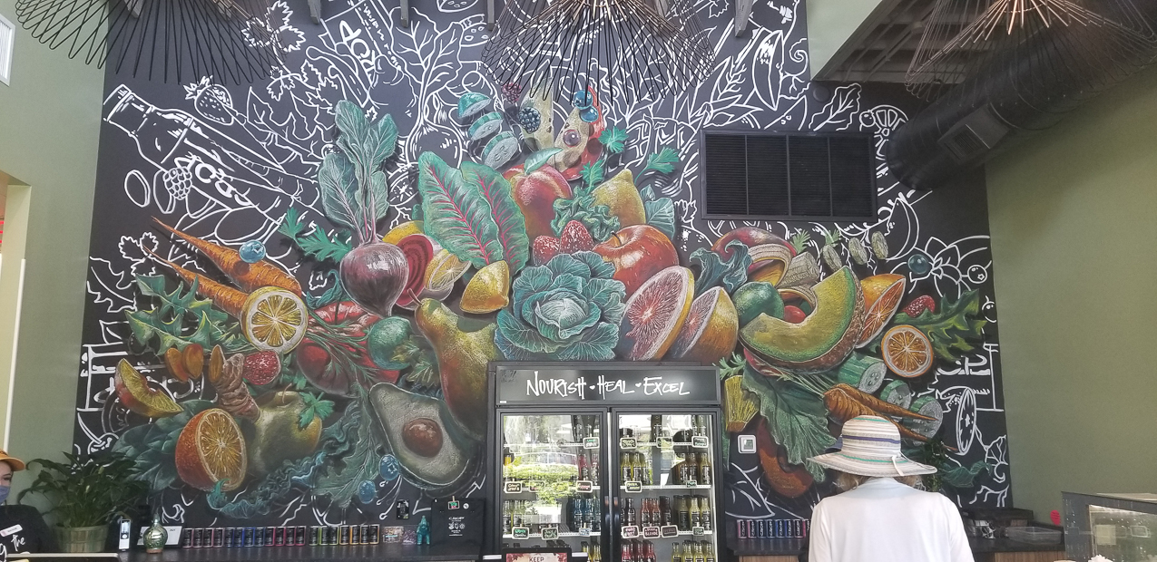 Cool Crop Smoothie Rest murial  ~~  