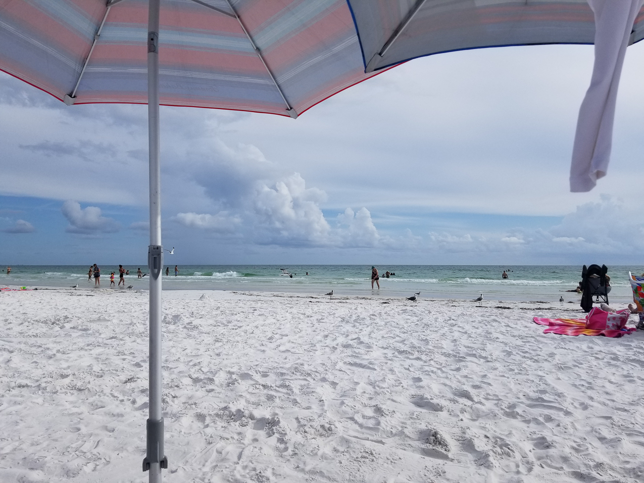 Gret and Tom at the beach on a Friday afternoon Siesta Key FL  ~~  