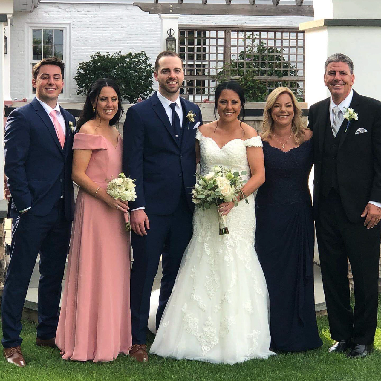 Galvin Wedding we had to miss because of movers and tropical storm Elsa  ~~  