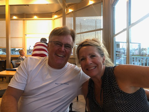 Venice Harbor for the 4th with classmate Tucker and GF Betsy.  ~~  