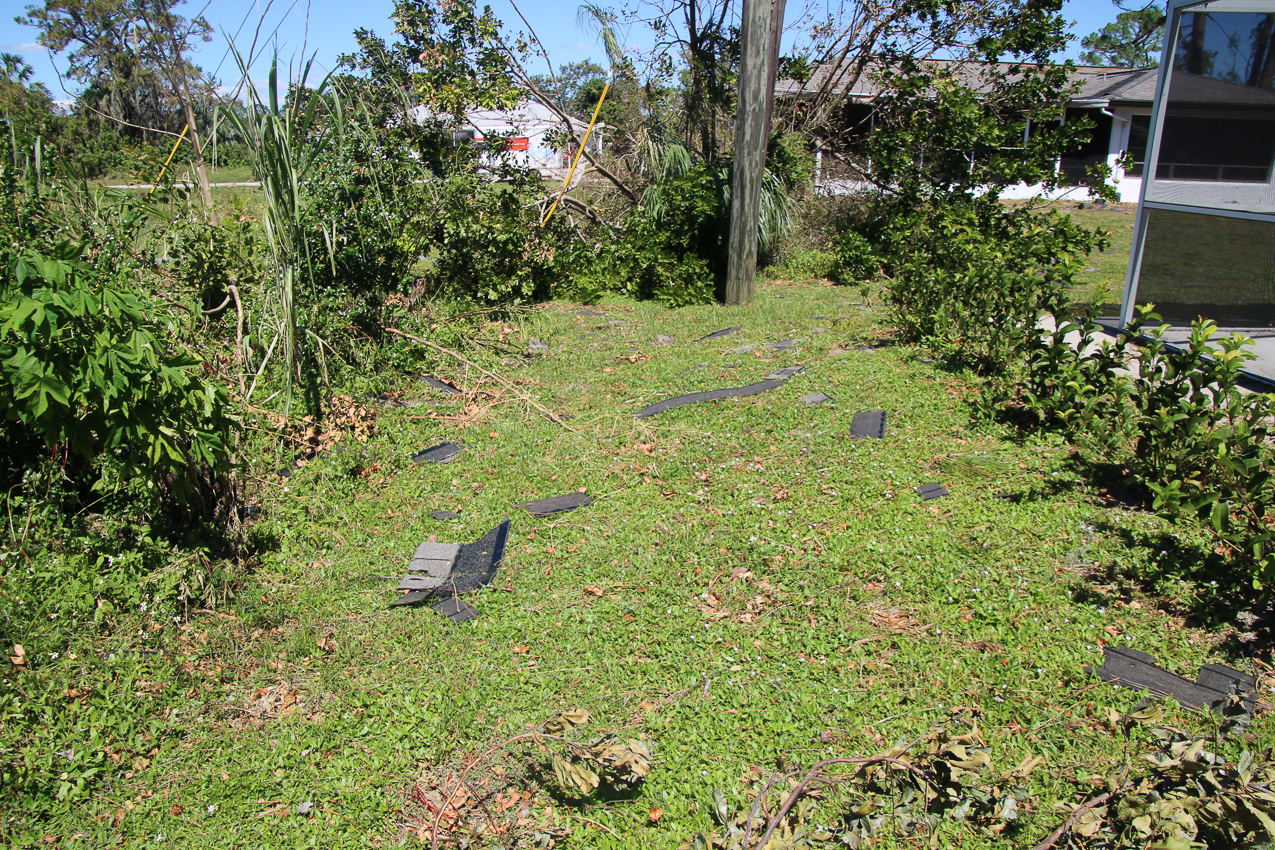   ~~  October 2 202 Day at MomMoms cleaning up after CAT 4 Hurricane IAN