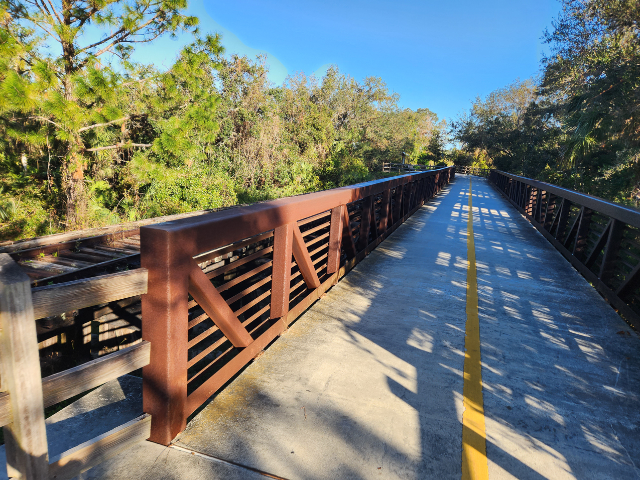 26 Mile (40k) Osprey to Shamrock Park on the Legacy Trail October 2022  ~~  