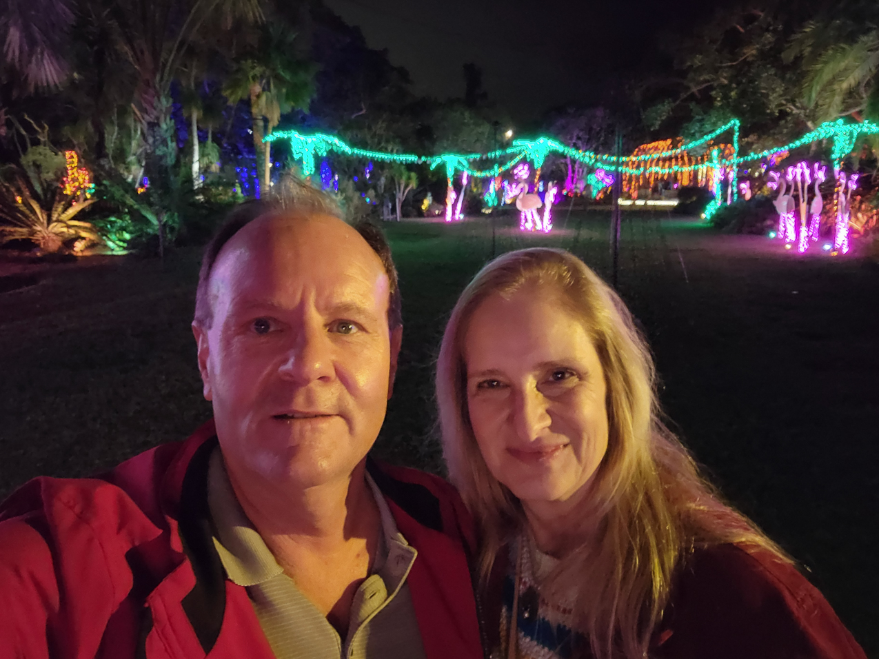 Selby Gardens Light Show December 2022  ~~  
