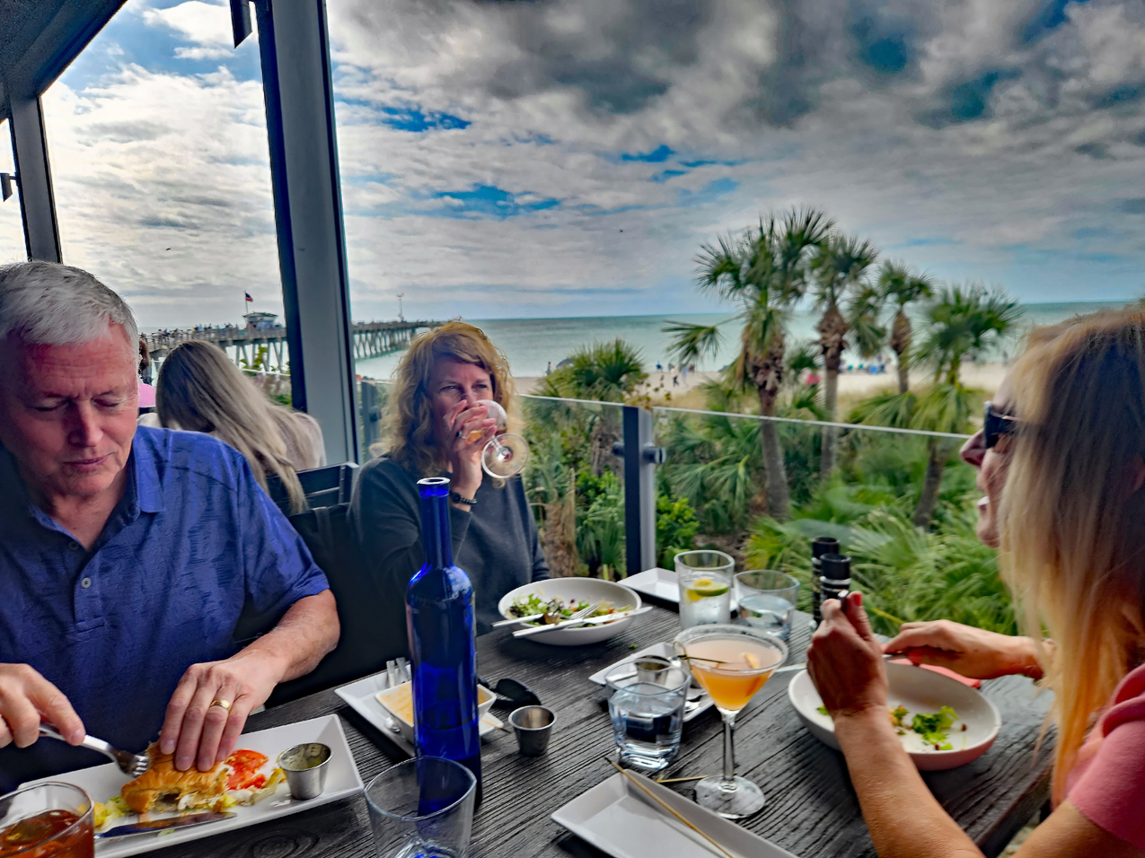 Bill & Denise in FL at Sharky's  ~~  