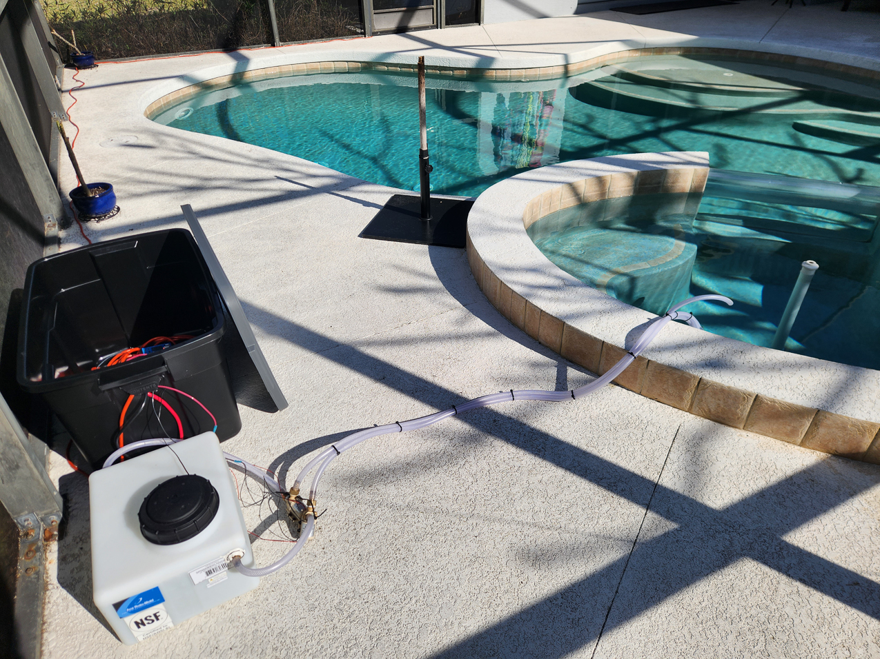 Photovoltaic Pool Heater  ~~  Akula Industries Prototype