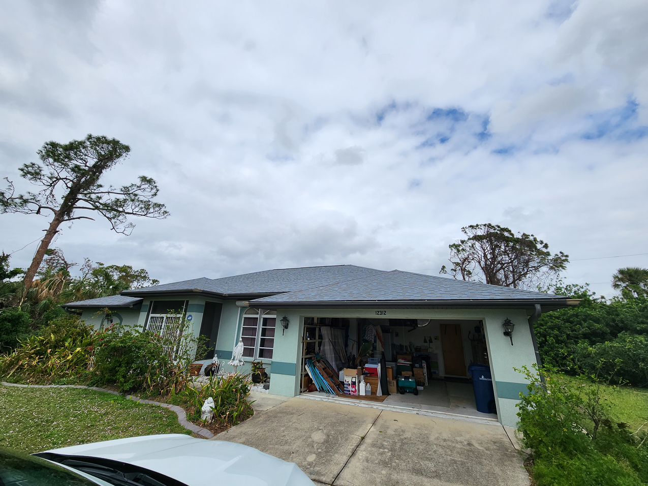 New Roof at MomMom's - $22 grand later after Hurricane IAN  ~~  