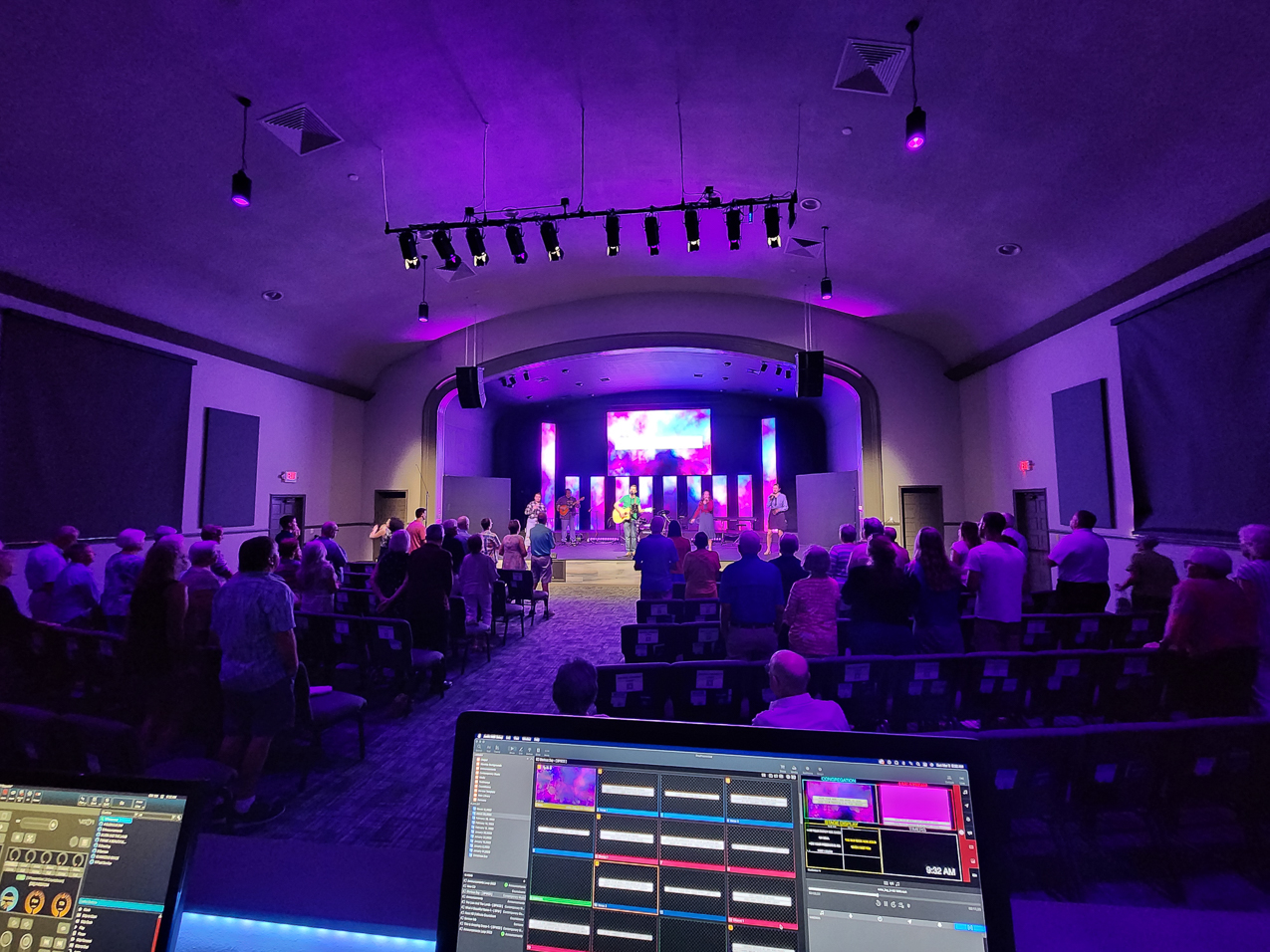 one Sunday at Bay Point Church  ~~  