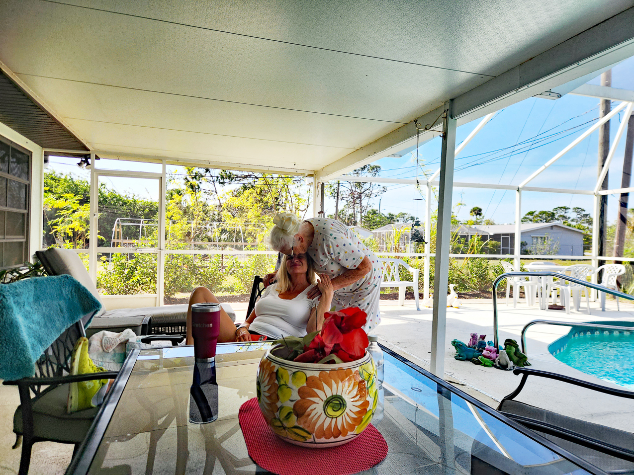 A Great Moment - Gret and MomMom  ~~  