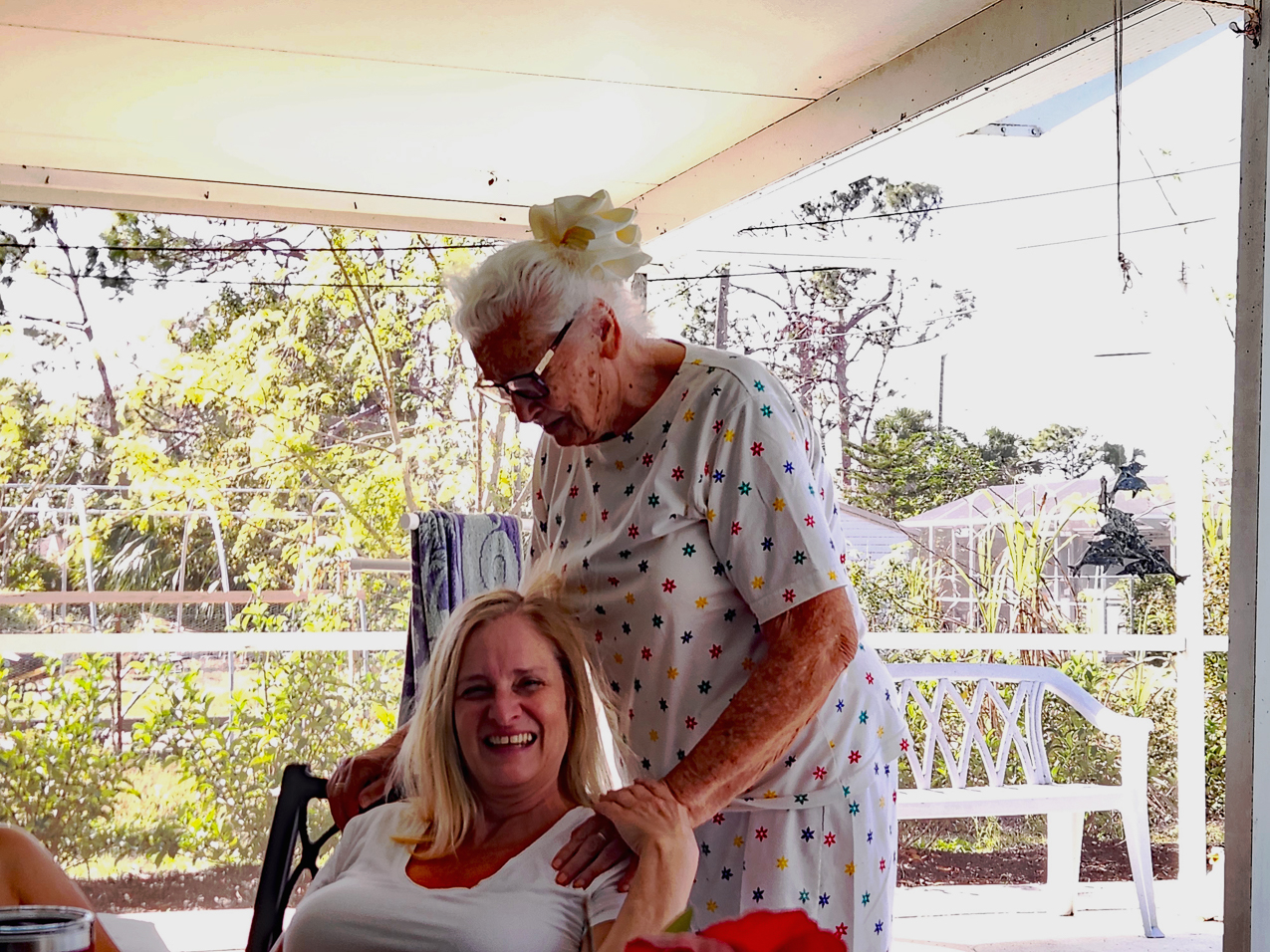 A Great Moment - Gret and MomMom  ~~  