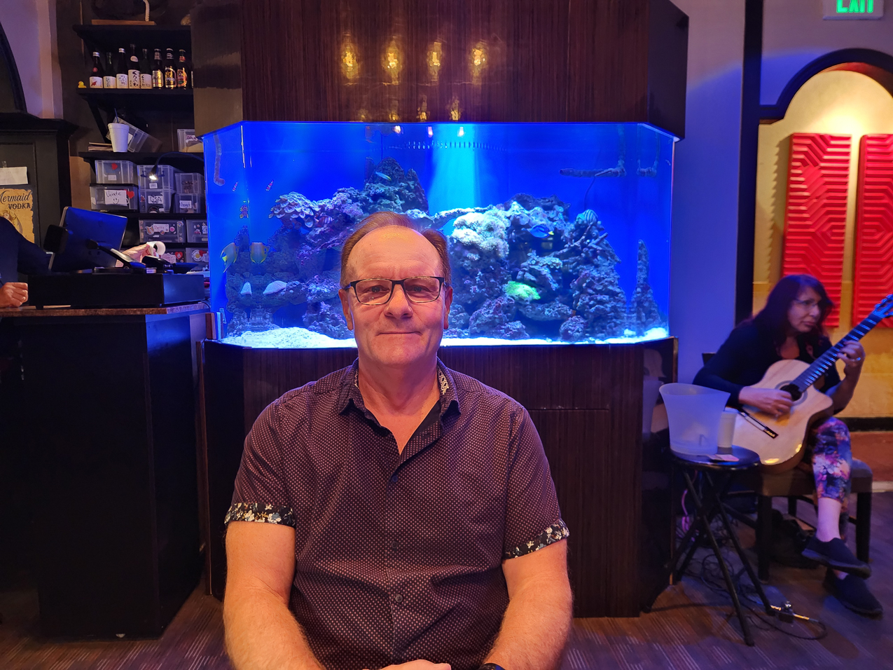 Tom at Tsunami Restaurant  ~~  April 2023