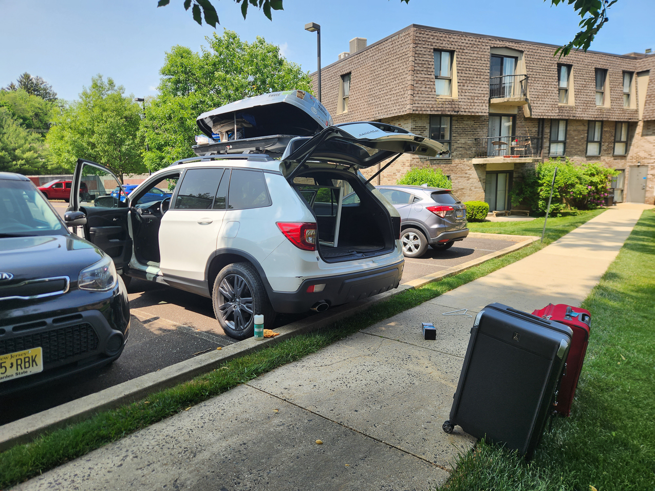 Trip to Philly for Mary Graduation  ~~  Long Ride