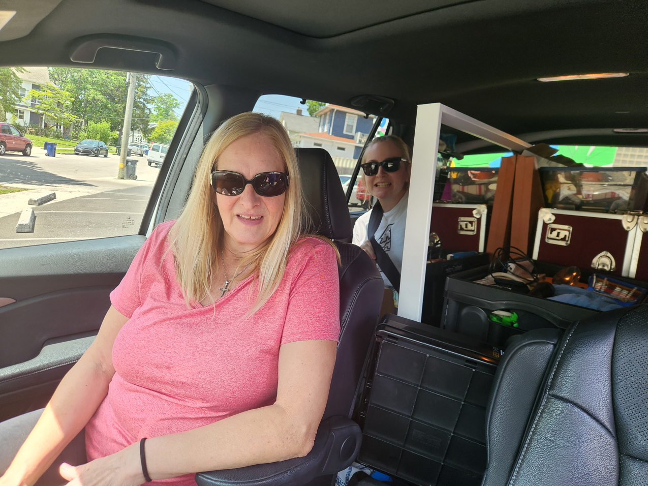 Mary's Graduation and Move out.  ~~  Long Ride