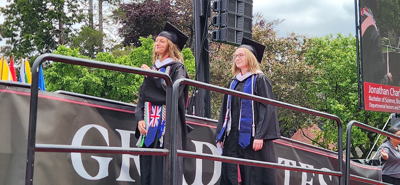 Mary's Graduation and Move out.  ~~  Long Ride