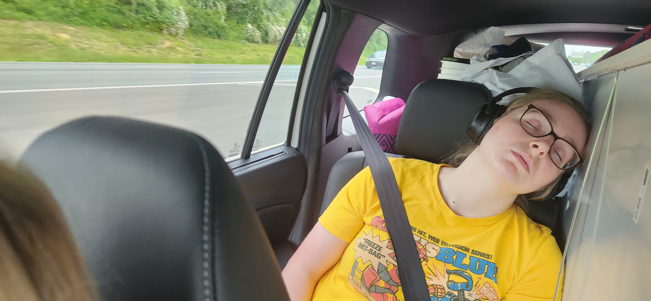 Trip to Philly for Mary Graduation  ~~  Long Ride