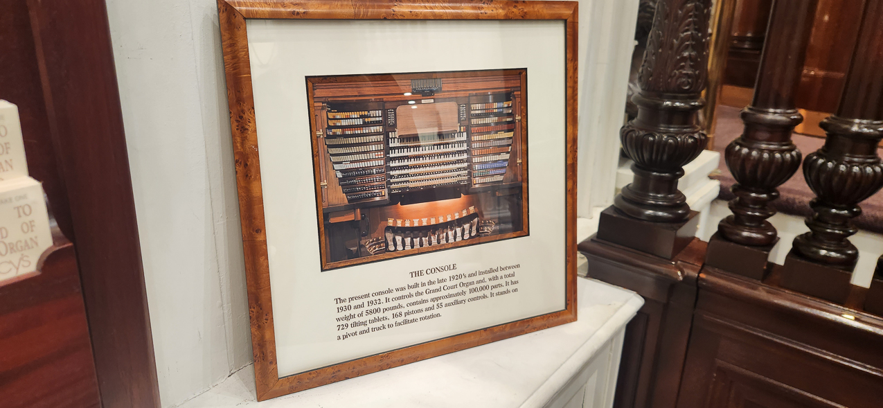 Macy's John Wanamakers Pipe Organ and inside  ~~  