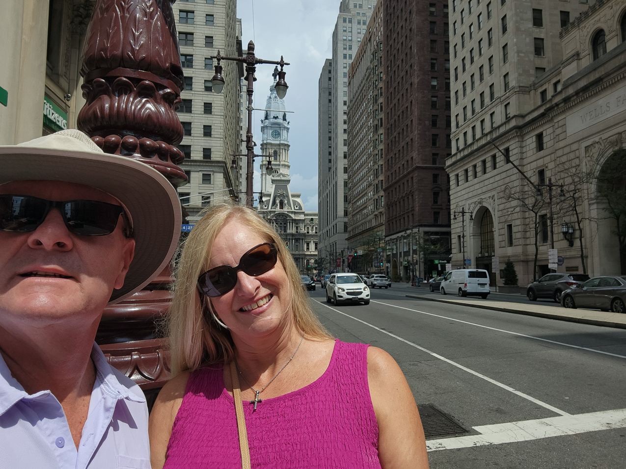 Gret and Tom in PHilly August 10 to 12 2023 for ShanEric Doyle Wedding  ~~  