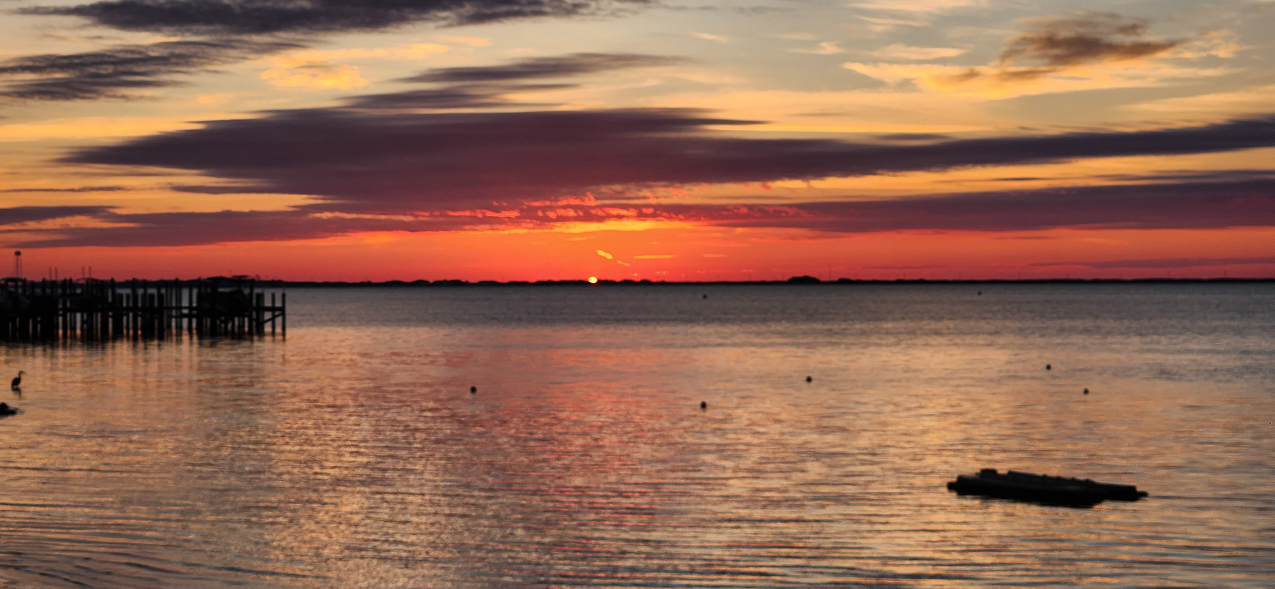 Sunrise in Navarre, Florida for Thanksgiving  ~~  