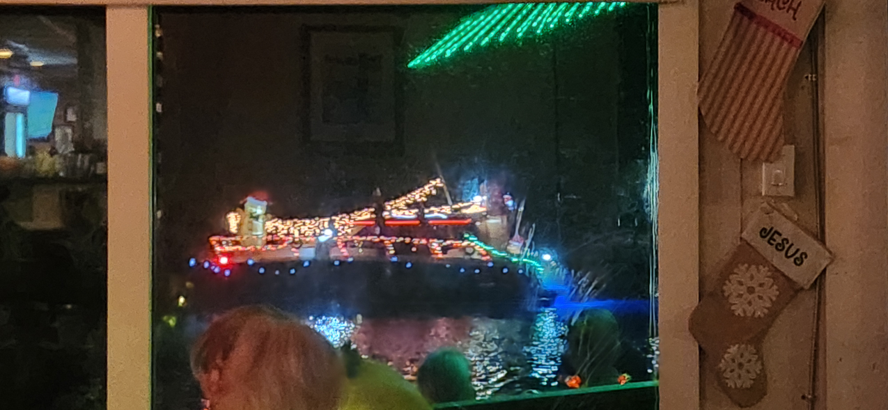 Venice Holiday Boat Parade Dec 2023  ~~  