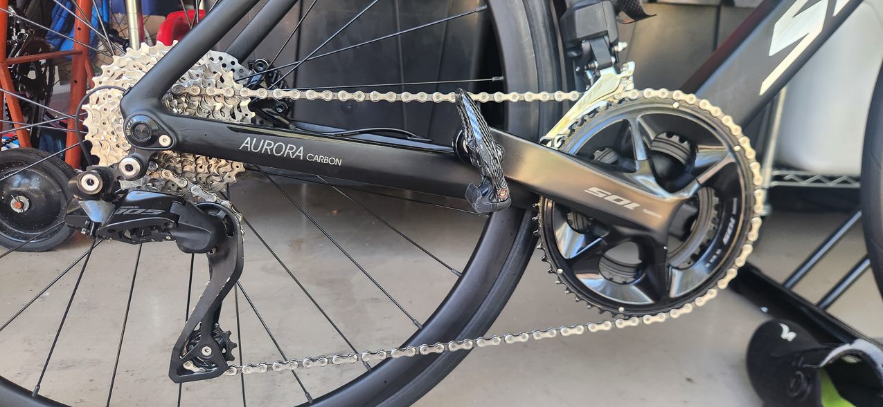 Black Honey all shiney and clean - first cleaning since I bought her  ~~  