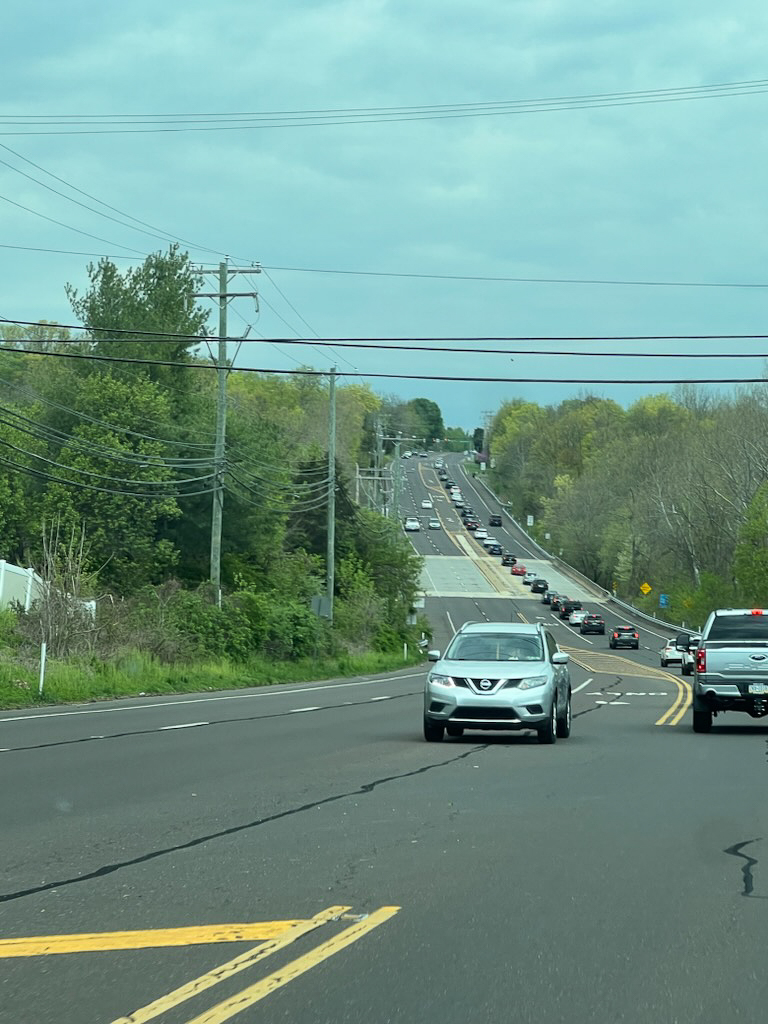 Brian Galvin Funeral Doylestown Cemetery  ~~  Funeral down 263 North