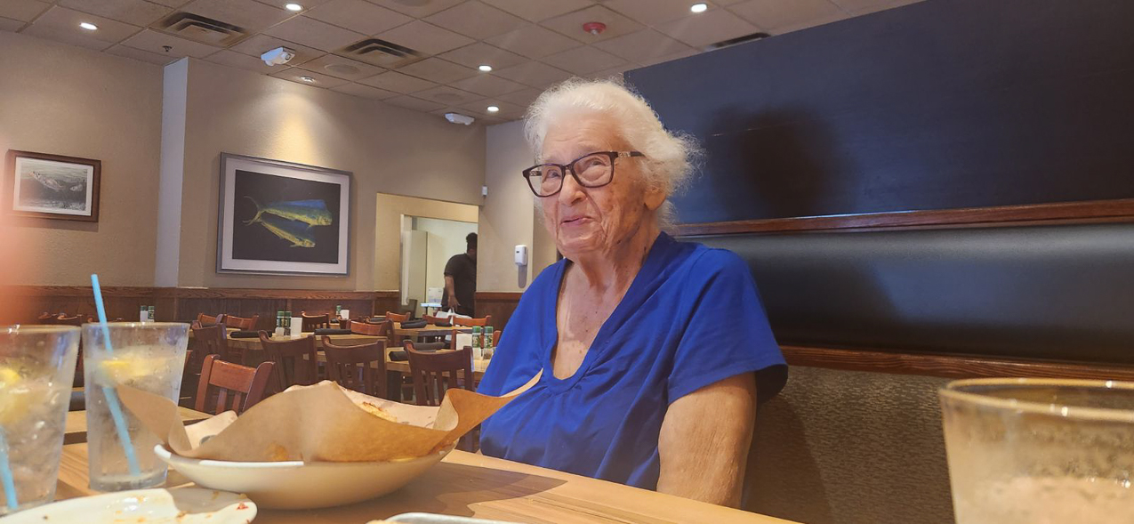 Mom Mom out to lunch for Mother's Day May 2023  ~~  