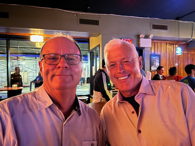 Bill & Denise came to Phillly to visit, dinner and jazz club  ~~  