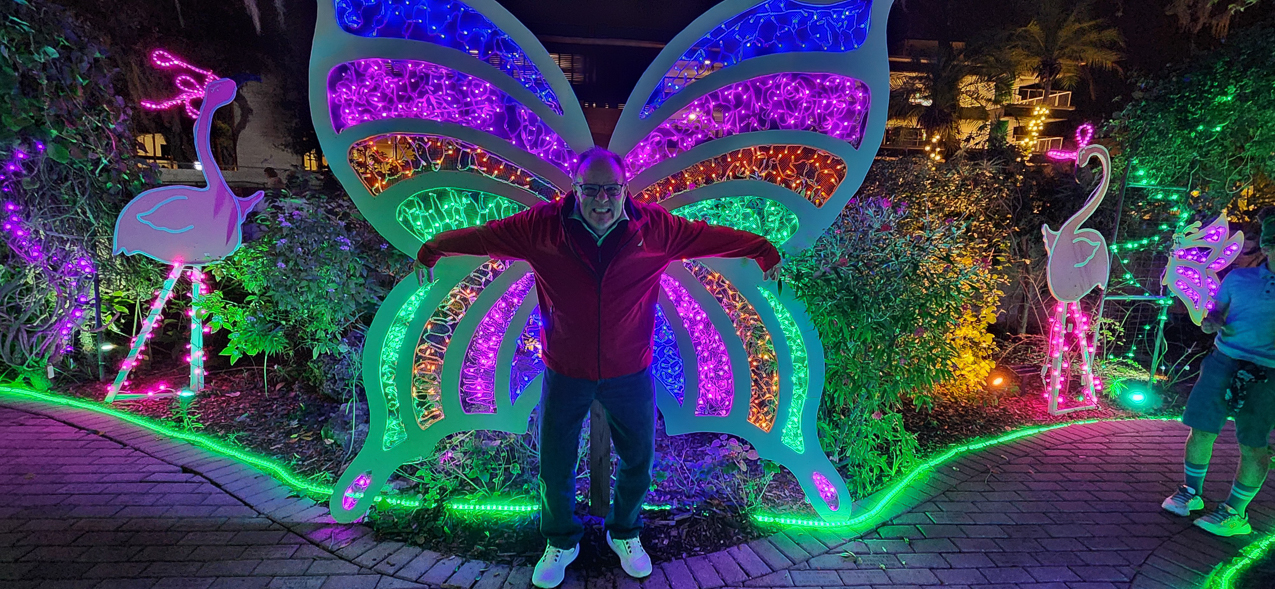 Selby Gardens Christmas Light Show 2023  ~~  4 million lights