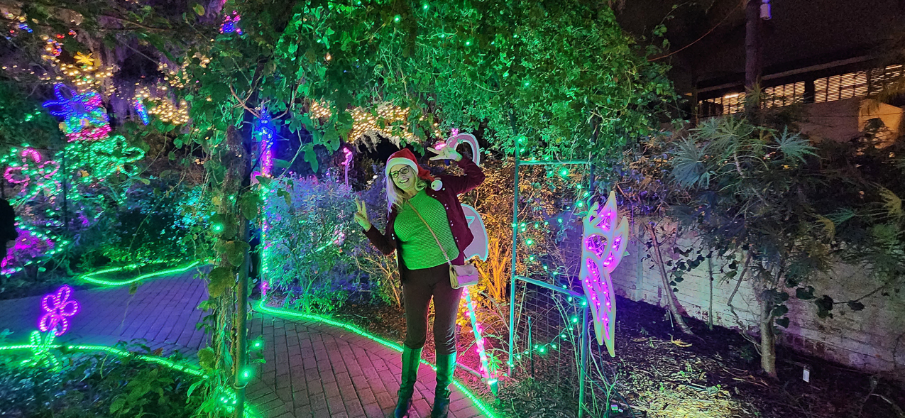 Selby Gardens Christmas Light Show 2023  ~~  4 million lights