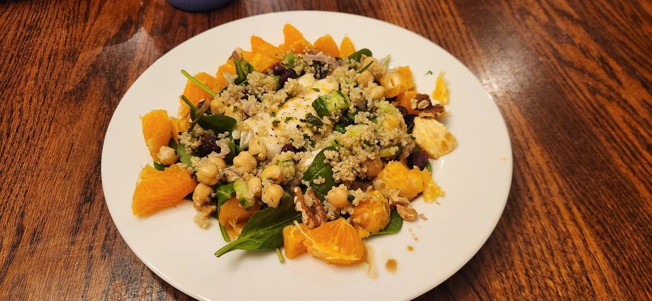 Gret Salad in January  ~~  