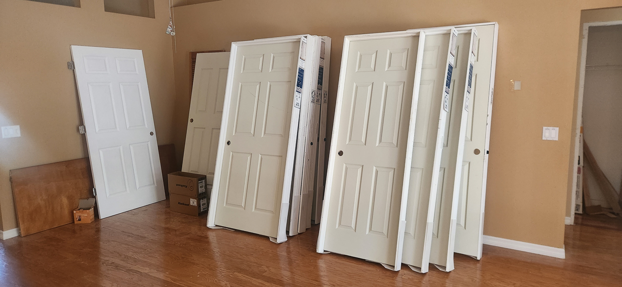 Woodvale Renovation Continues  ~~  New 12 pre-hungs