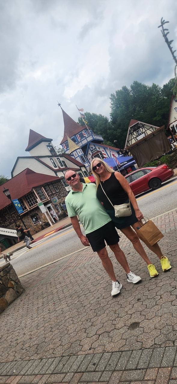 German/Swiss Villiage  with John & Lyd  ~~  Helen, GA