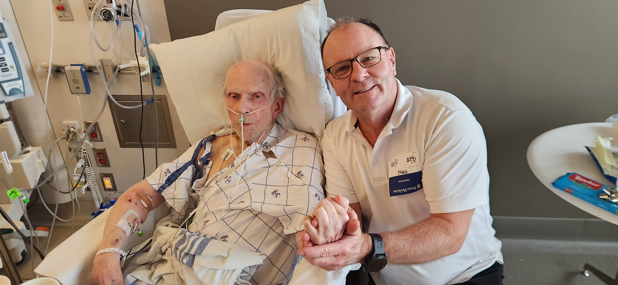 Open Heart surgury Uncle Chuck at almost 90  UofPA Hosp  ~~  Philadelphia, PA & Cheltenham, PA