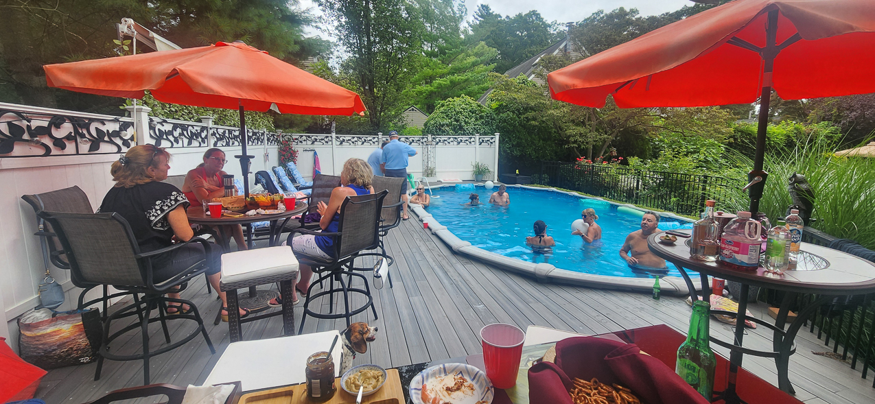 GRILLE and CHILL at the Priceman's  ~~  Long Island, NY - Miller Place, Port Jefferson, Sound Beach