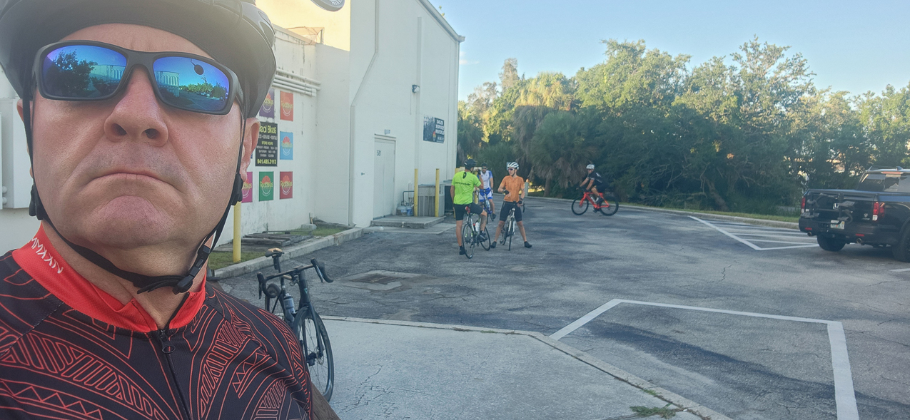 Out with the boyz on a Saturday cycling adventure  ~~  
